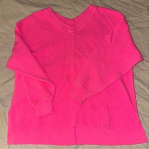 Aerie Oversized Ribbed Sweatshirt